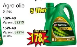 Harald Nyborg Agro olie, DKK 178 tilbud