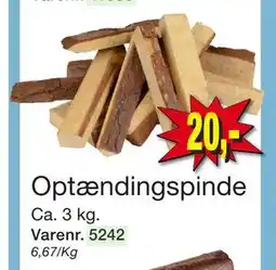 Harald Nyborg Optændingspinde, DKK 20 tilbud