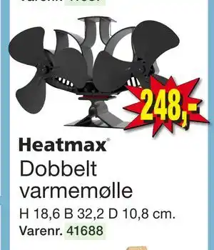 Harald Nyborg Dobbelt varmemølle, DKK 248 tilbud