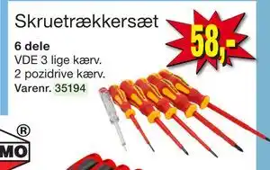 Harald Nyborg Skruetrækkersæt, DKK 58 tilbud