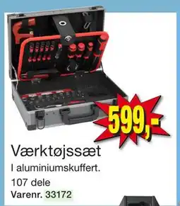 Harald Nyborg Værktøjssæt, DKK 599 tilbud