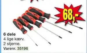 Harald Nyborg Skruetrækkersæt, DKK 68 tilbud