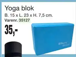 Harald Nyborg Yoga blok, DKK 35 tilbud