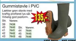Harald Nyborg Gummistøvle i PVC, DKK 135 tilbud