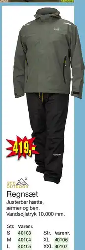 Harald Nyborg Regnsæt, DKK 419 tilbud