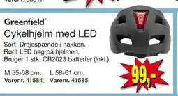 Harald Nyborg Cykelhjelm med LED, DKK 99 tilbud