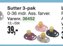 Harald Nyborg Sutter 3-pak, DKK 39 tilbud