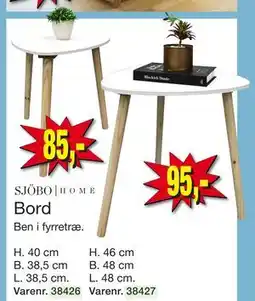 Harald Nyborg Bord tilbud