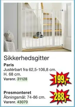 Harald Nyborg Sikkerhedsgitter tilbud