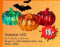 Harald Nyborg Græskar LED, DKK 19 tilbud