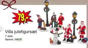 Harald Nyborg Villa julefigursæt, DKK 79 tilbud