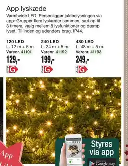 Harald Nyborg App lyskæde tilbud
