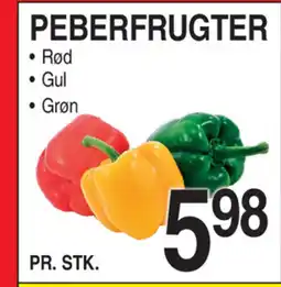 ABC Lavpris Peberfrugter tilbud