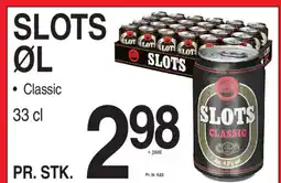 ABC Lavpris Slots øl tilbud