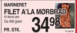 ABC Lavpris Marineret filet a'la mørbrad tilbud