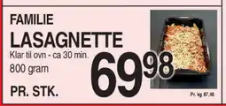 ABC Lavpris Familie lasagnette tilbud