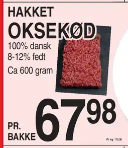 ABC Lavpris Hakket oksekød tilbud