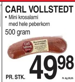 ABC Lavpris Carl vollstedt tilbud