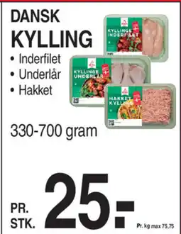 ABC Lavpris Dansk kyllinge tilbud