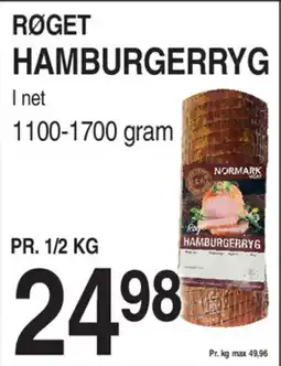 ABC Lavpris Røget hamburgerryg tilbud
