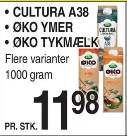 ABC Lavpris Cultura a38 • øko ymer • øko tykmælk tilbud
