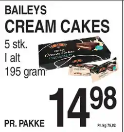 ABC Lavpris Baileys cream cakes tilbud