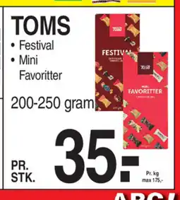 ABC Lavpris Toms tilbud