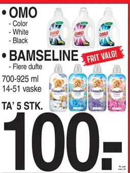 ABC Lavpris Omo, bamseline tilbud