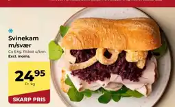Dagrofa Food Service Svinekam m/svær tilbud