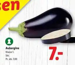 Lidl Aubergine, DKK 7 tilbud