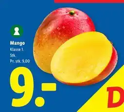 Lidl Mango, DKK 9 tilbud