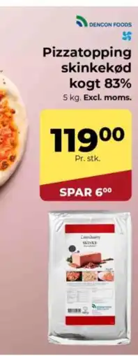 Dagrofa Food Service Pizzatopping skinkekød tilbud