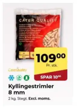 Dagrofa Food Service Kyllingestrimler 8 mm tilbud