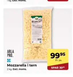 Dagrofa Food Service Mozzarella i tern tilbud