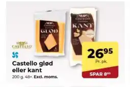 Dagrofa Food Service Castello glød eller kant tilbud