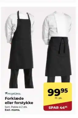 Dagrofa Food Service Imagewear forklæde eller forstykke tilbud