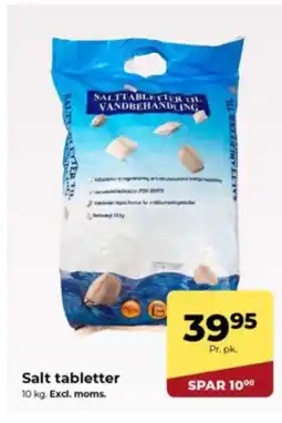 Dagrofa Food Service Salt tabletter Excl. moms. tilbud