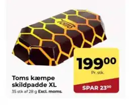 Dagrofa Food Service Toms kæmpe skildpadde xl tilbud