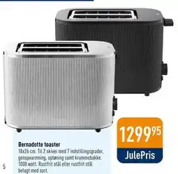 Imerco Bernadotte toaster, DKK 1299.95 tilbud