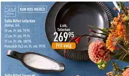 Imerco Sofia Riflet tallerken, DKK 269.95 tilbud