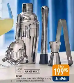 Imerco Barsæt, DKK 199.95 tilbud
