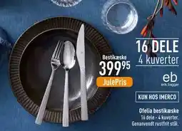Imerco Ofelia bestikæske, DKK 399.95 tilbud
