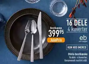 Imerco Ofelia bestikæske, DKK 399.95 tilbud