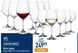 Imerco Ofelia vinglas, DKK 249.95 tilbud