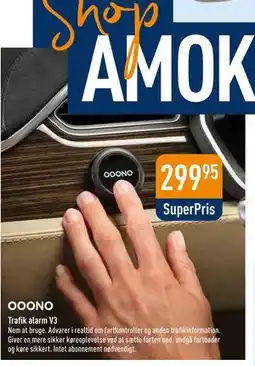 Imerco Trafik alarm V3, DKK 299.95 tilbud