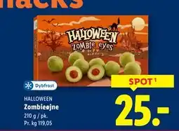 Lidl Zombieøjne, DKK 25 tilbud