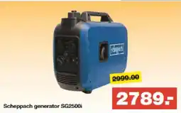 Bauhaus Scheppach generator SG2500i tilbud