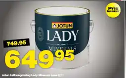 Bauhaus Jotun kalkvægmaling Lady Minerals base tilbud
