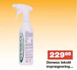 Bauhaus Denwax tekstil imprægnering tilbud