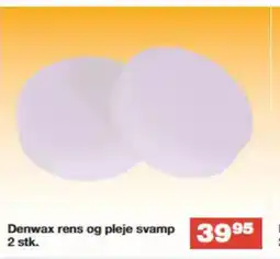 Bauhaus Denwax rens og pleje svamp tilbud